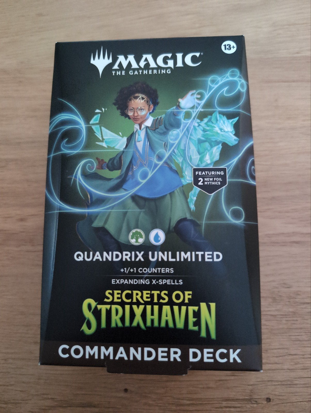 Magic: The Gathering Quandrix Unlimited Commander Deck, Hobby en Vrije tijd, Verzamelkaartspellen | Magic the Gathering, Ophalen of Verzenden