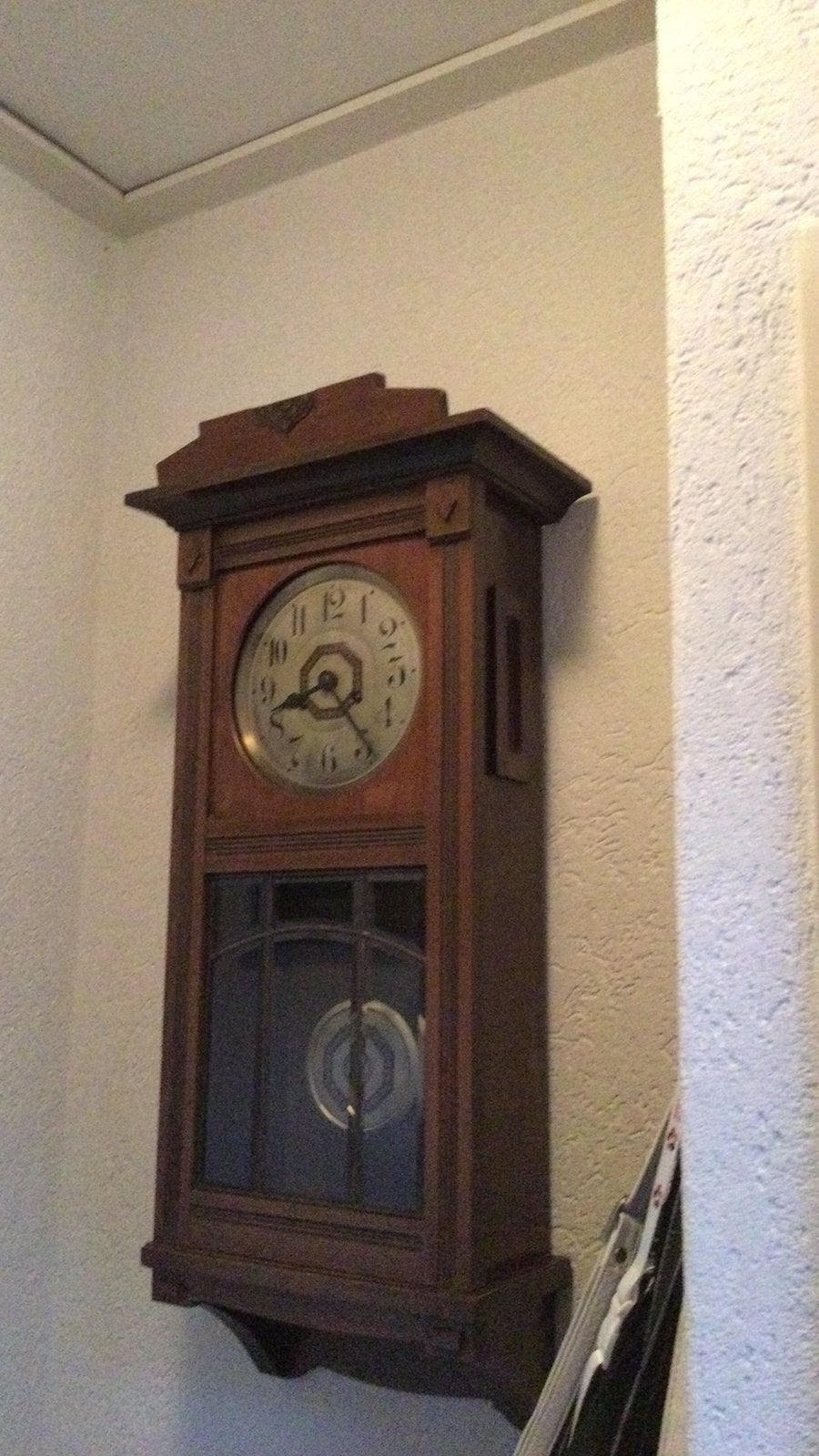 Antieke klok, Ophalen
