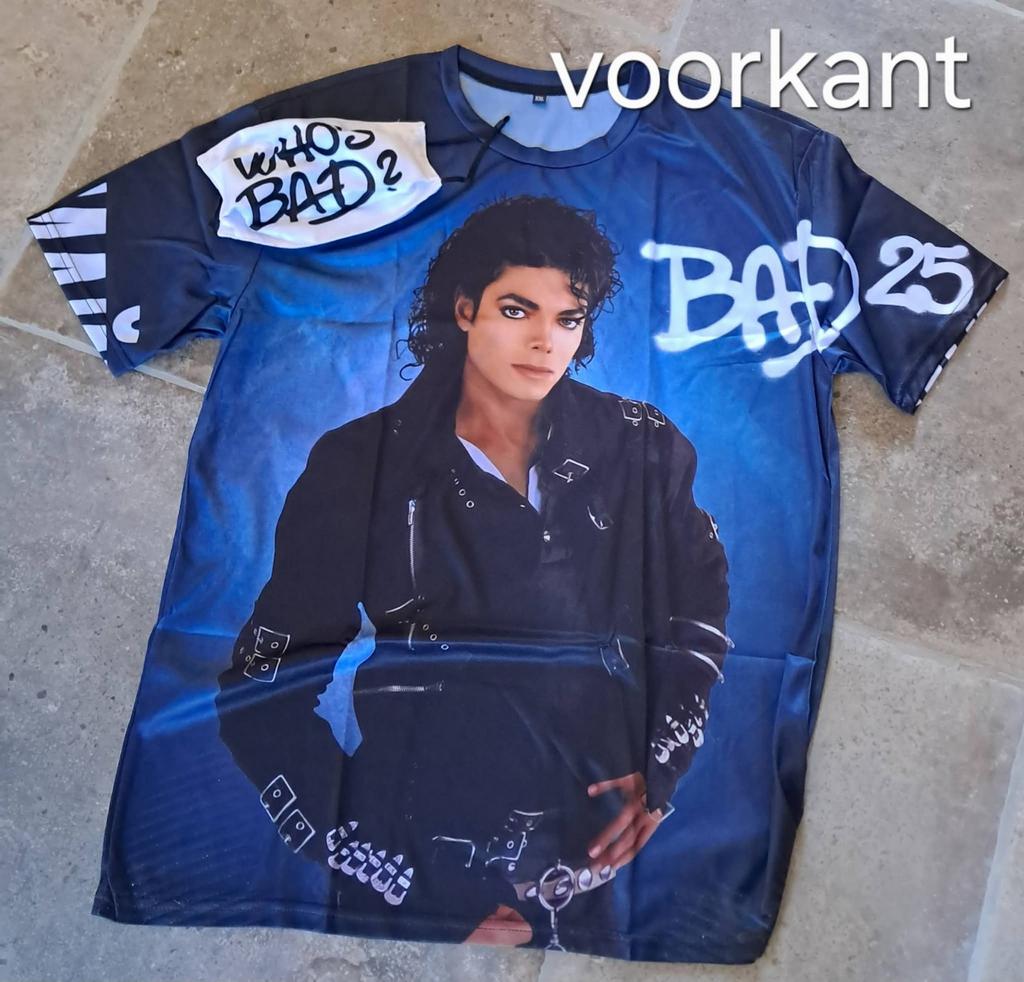 Michael Jackson Bad T-shirt  XXL, Ophalen of Verzenden, Nieuw, Kleding