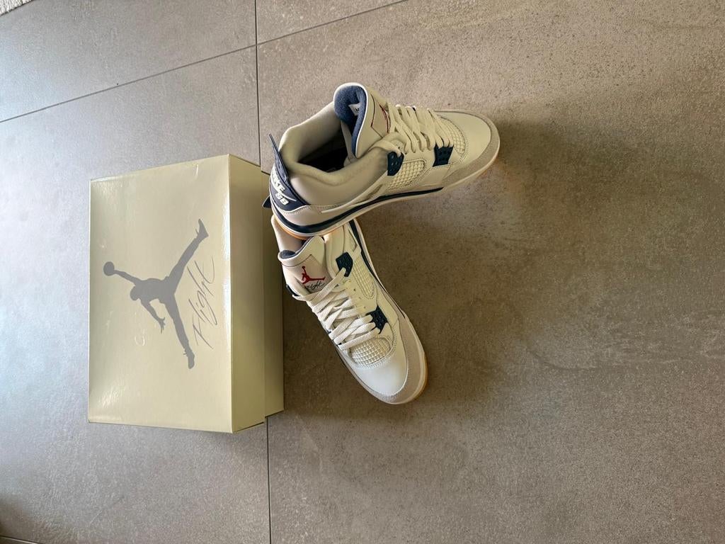 Jordan 4 Retro SB Navy, Ophalen of Verzenden, Nieuw, Blauw