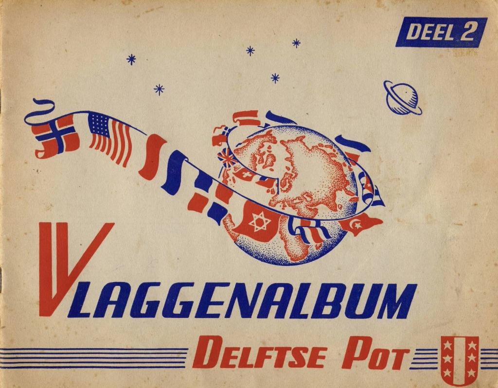 Vlaggenalbum deel 2 - plaatjesalbum, Ophalen of Verzenden, Gelezen, R.J.J. Heirman, Plaatjesalbum