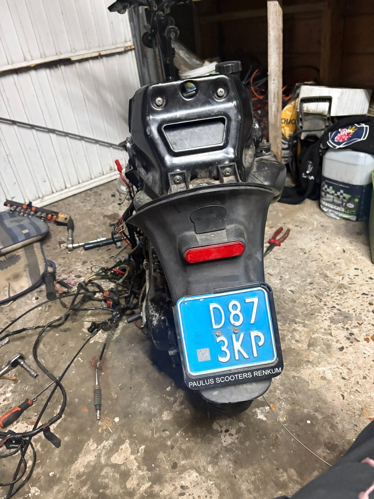 Zip 70cc  Blok met Frame, Ophalen, Gebruikt, Blok, Piaggio