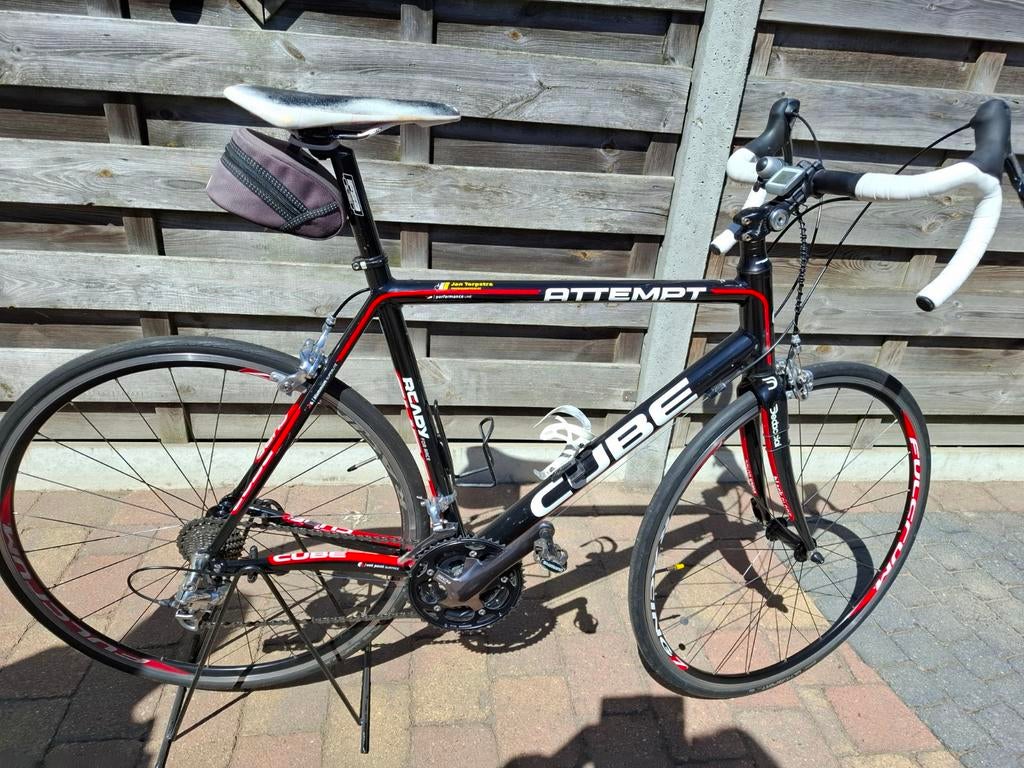 Cube racefiets, aluminium frame, maat 56, Overige merken, 28 inch, Gebruikt, Aluminium