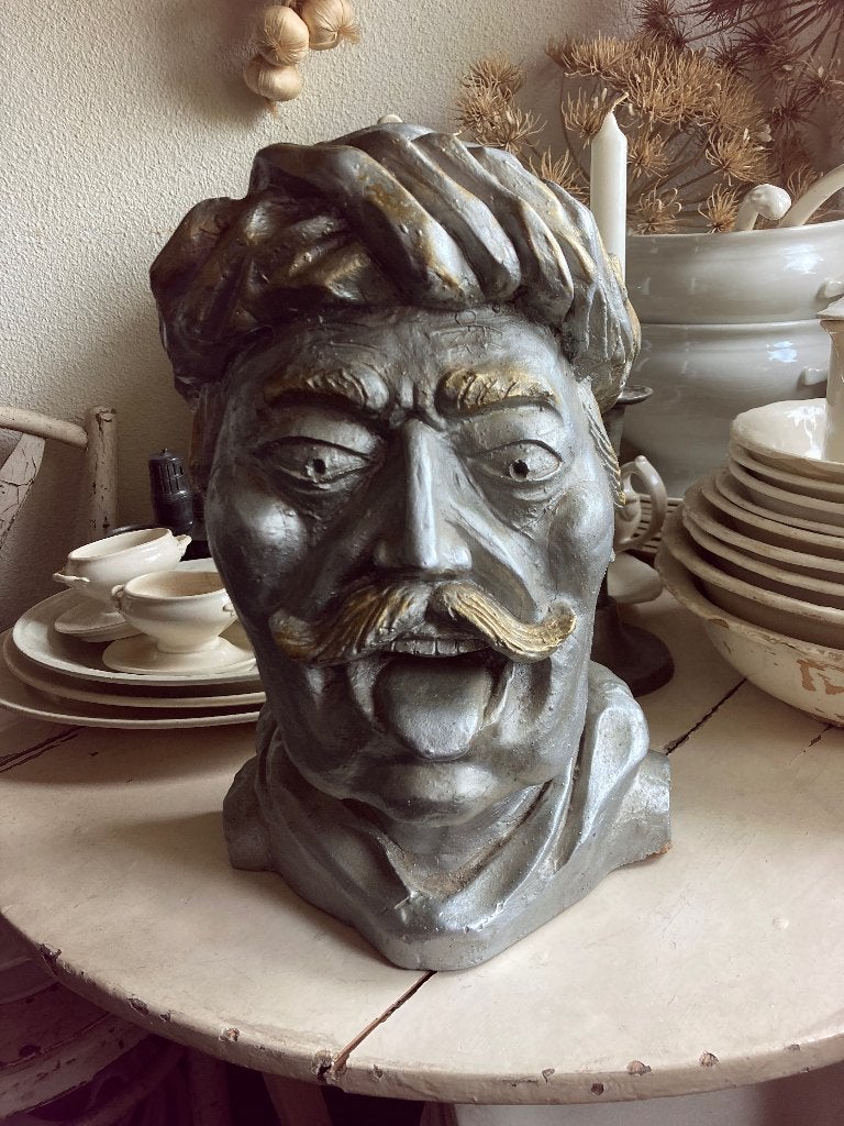 Gevel ornament gaper reclame, Ophalen of Verzenden