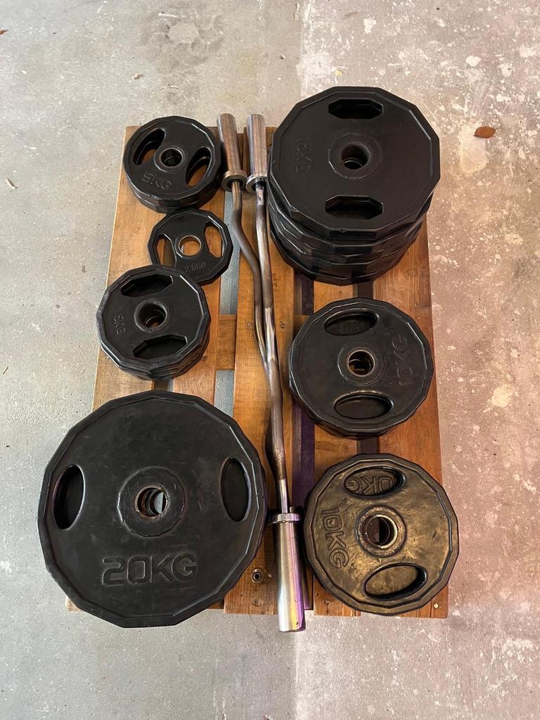 Halterschijven - 250 kg, Ophalen, Gebruikt, Idk, Idk