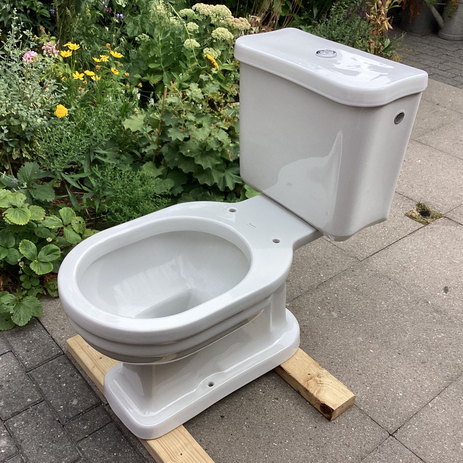 Toilet, duoblok, Ophalen, Toilet