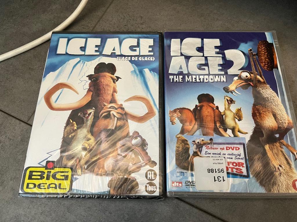 Ice age en Ice Age 2 films op dvd, Vanaf 6 jaar, Ophalen of Verzenden, Nieuw in verpakking