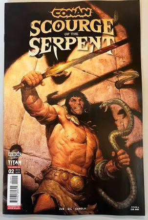 Conan: Scourge of the Serpent #2 diverse covers (Titan), Eén comic, Amerika, Nieuw, Ophalen of Verzenden