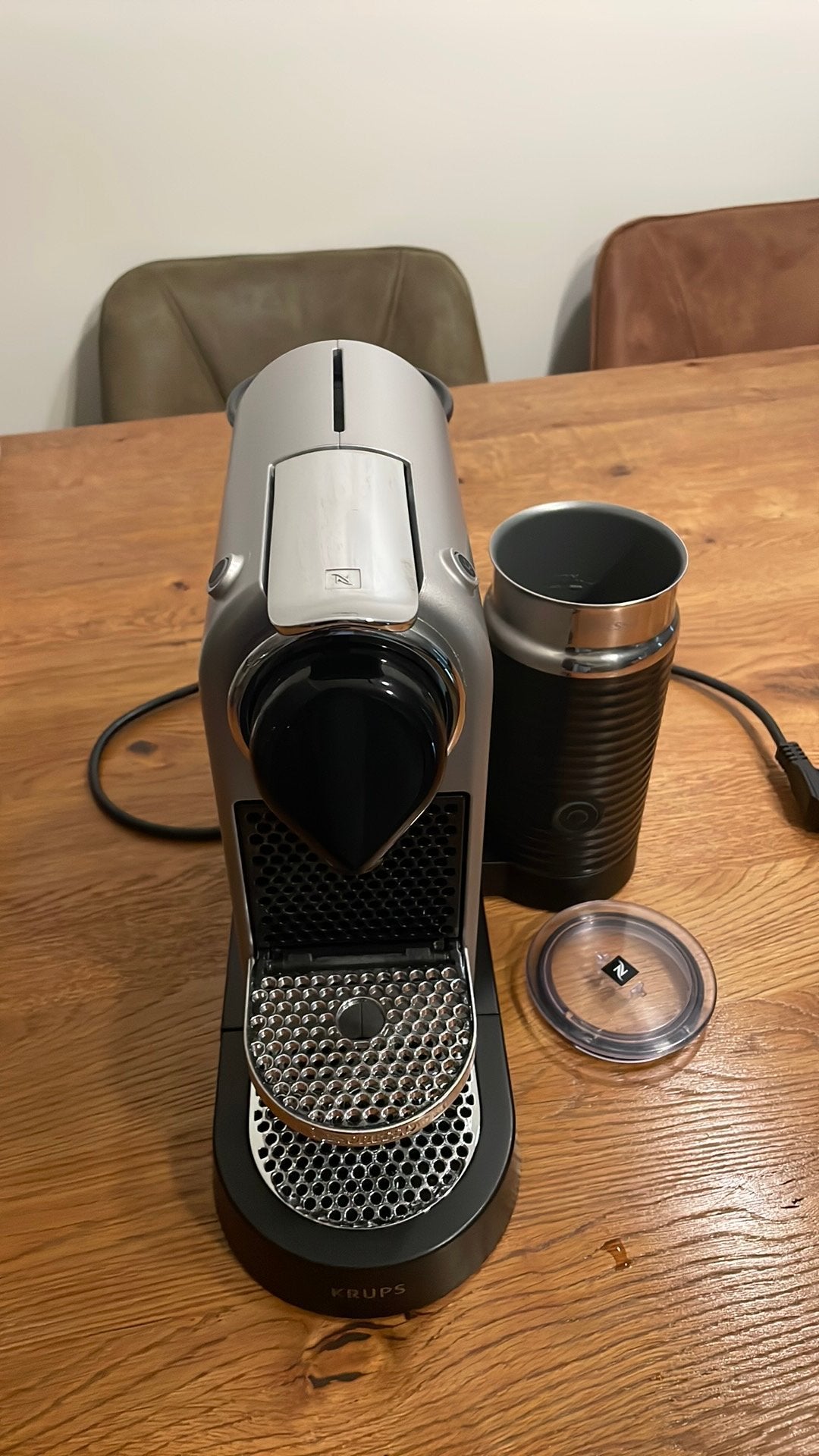 Krups nespresso aparaat, Ophalen of Verzenden, Zo goed als nieuw, Espresso apparaat