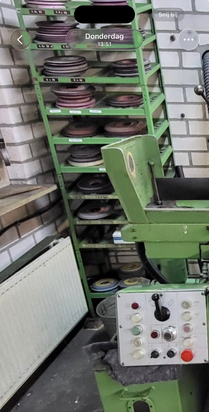 Jung HF40 vlak slijpmachine, Ophalen, Gebruikt, Elektrisch, Overige soorten