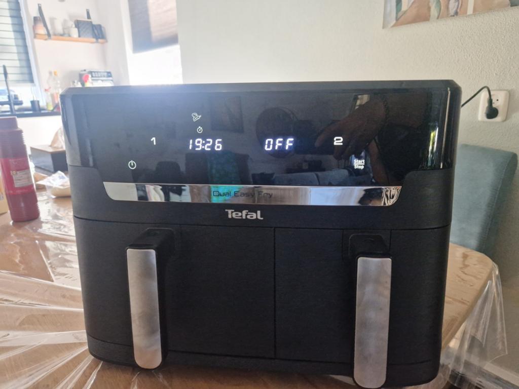 Tefal Dual Easy Fry Airfryer - Zo goed als nieuw, Ophalen, Zo goed als nieuw