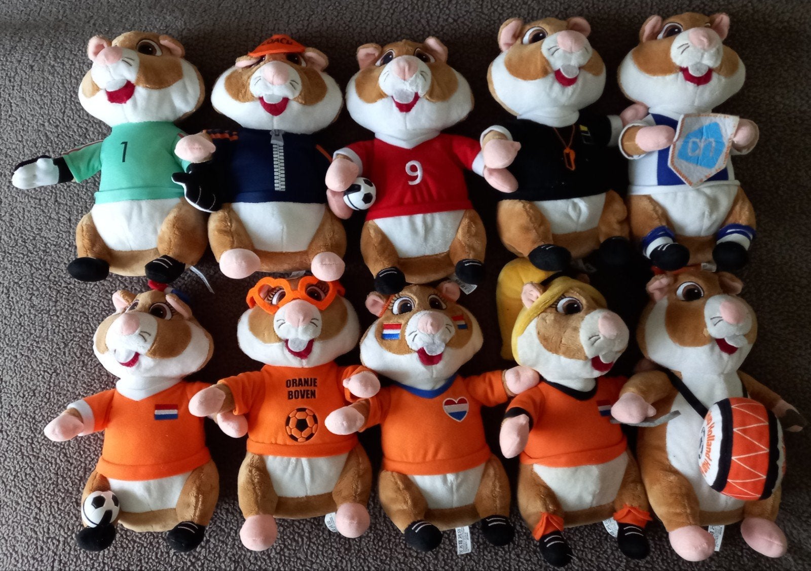 AH voetbal hamsters., Albert Heijn, Ophalen