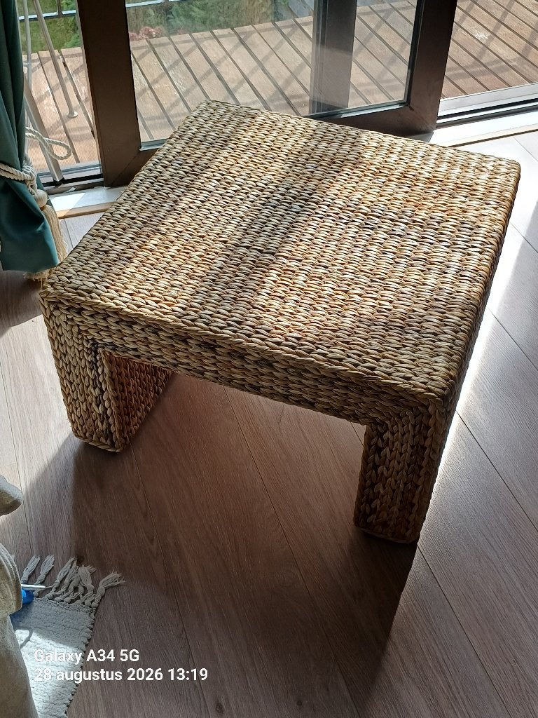 Bijzettafel 60x60x35 cm, Ophalen, Gewoon strak., Vierkant, 55 tot 75 cm