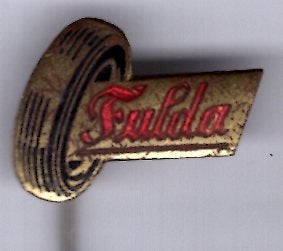 FULDA banden email koper speldje ( H_118a), Verzenden, Zo goed als nieuw, Transport, Speldje of Pin