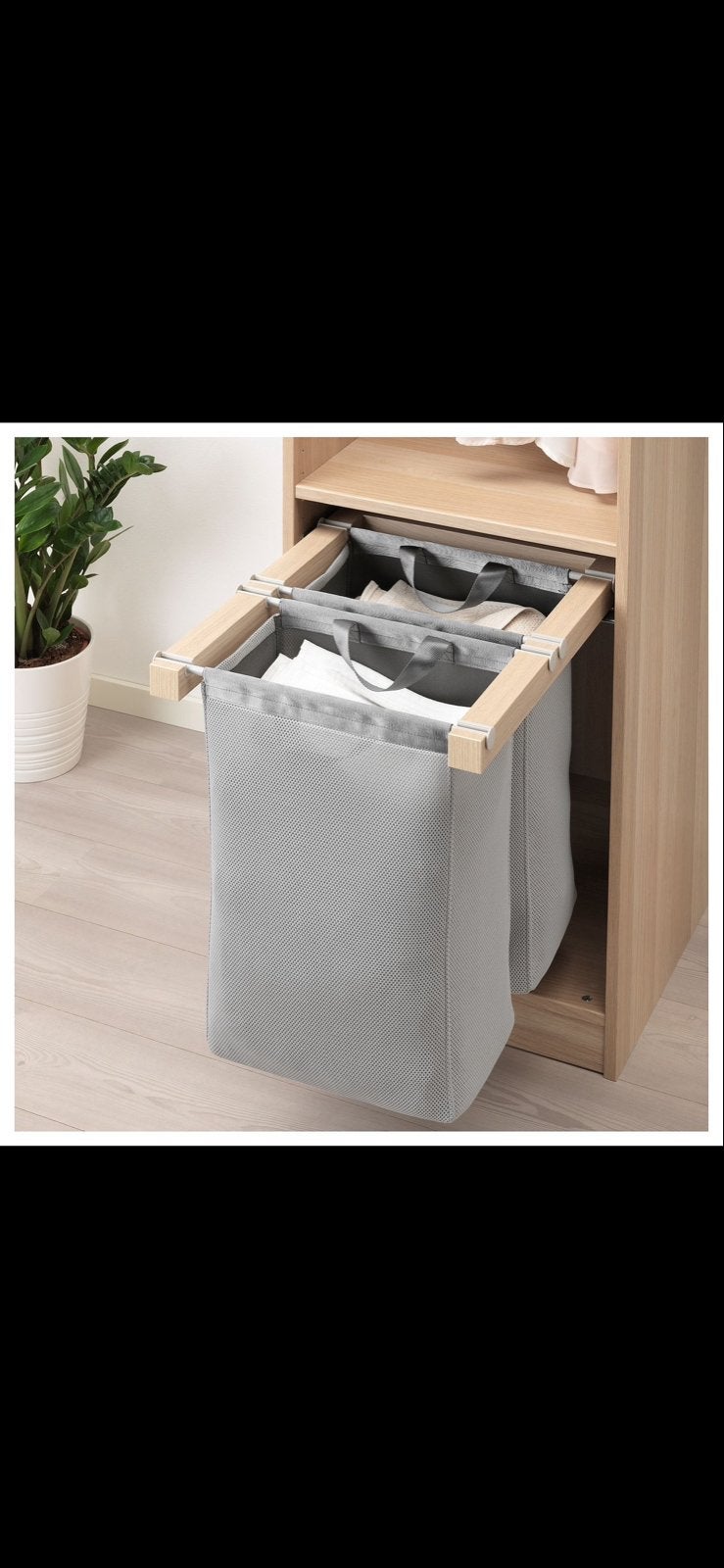 Ikea pax Uittrekbare wasmanden voor kledingkast - 50 cm, Ophalen of Verzenden, Zo goed als nieuw