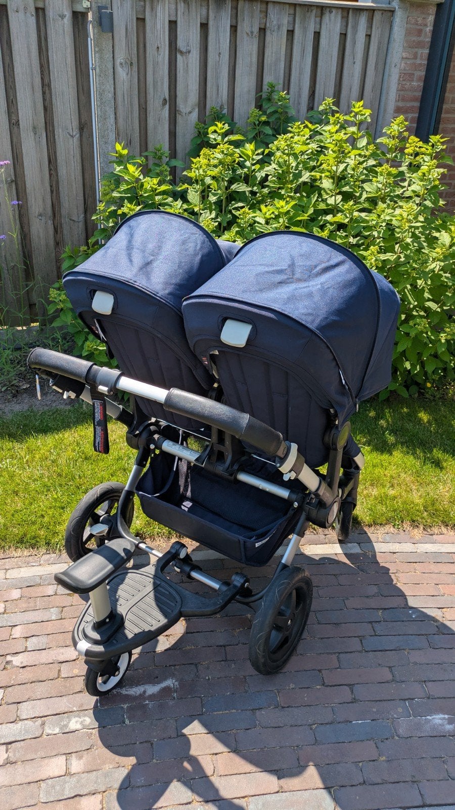 Bugaboo Donkey, Duo Kinderwagen met complete set accessoire, Ophalen, Zo goed als nieuw, Bugaboo, Duowagen