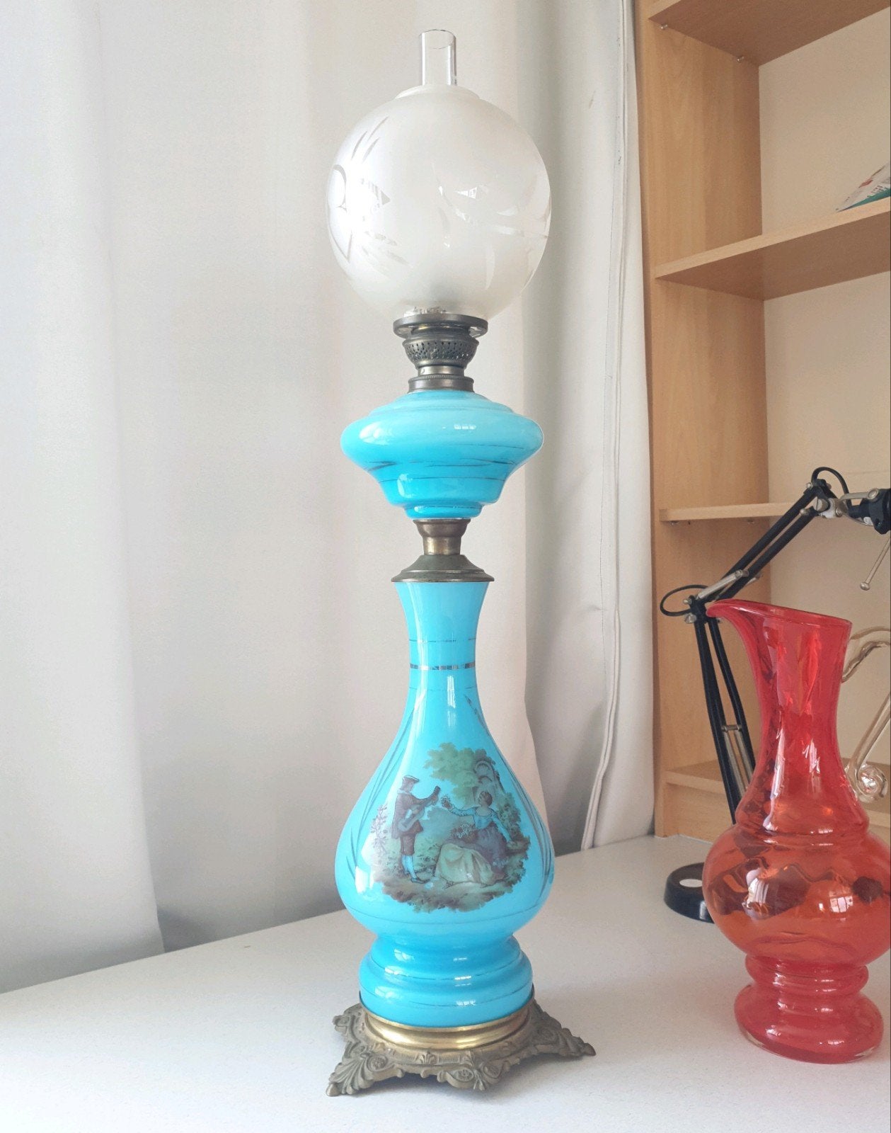Grote Kosmos Brenner olielamp, Ophalen of Verzenden