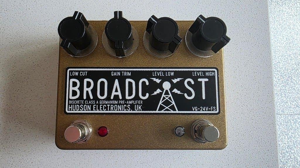 Hudson Dual Broadcast 24v Limited Gold, Ophalen of Verzenden, Zo goed als nieuw, Distortion, Overdrive of Fuzz