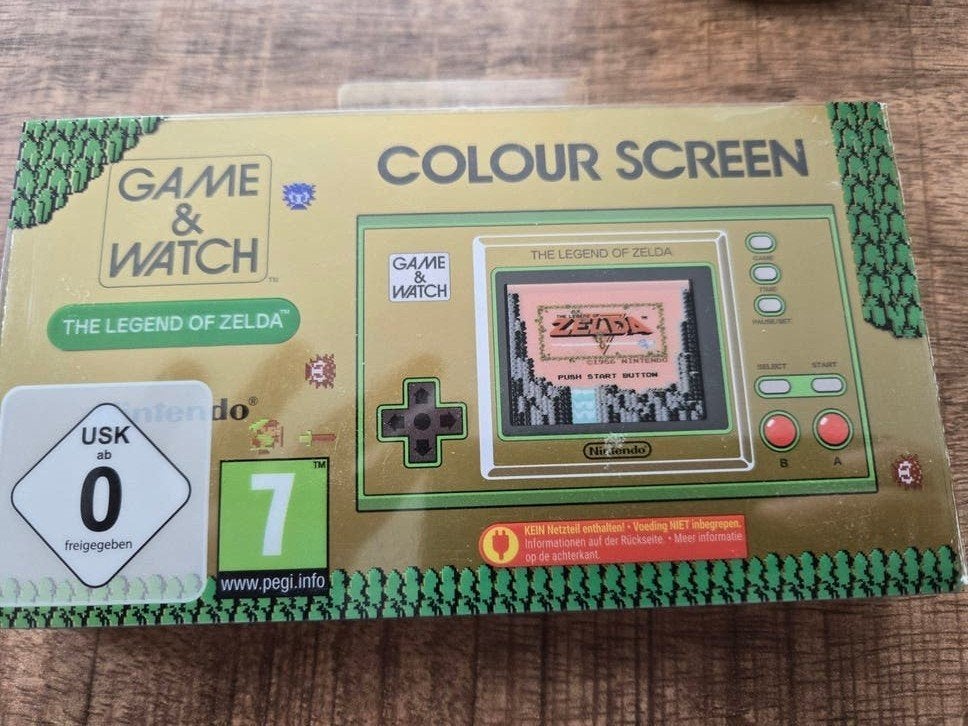 Nintendo  game watch the kerende of zelda, Spelcomputers en Games, Ophalen, Nieuw