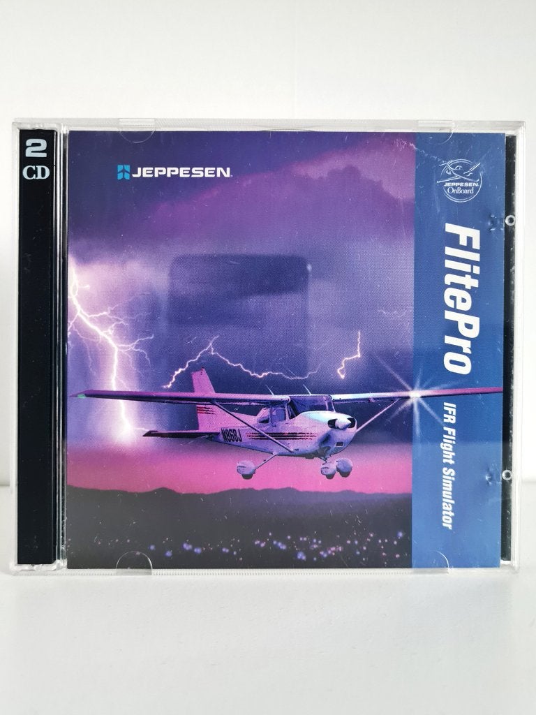 Jeppesen FlitePro IFR Flight Simulator - PC cd-rom, 1 speler, Ophalen of Verzenden, Zo goed als nieuw, Vanaf 12 jaar