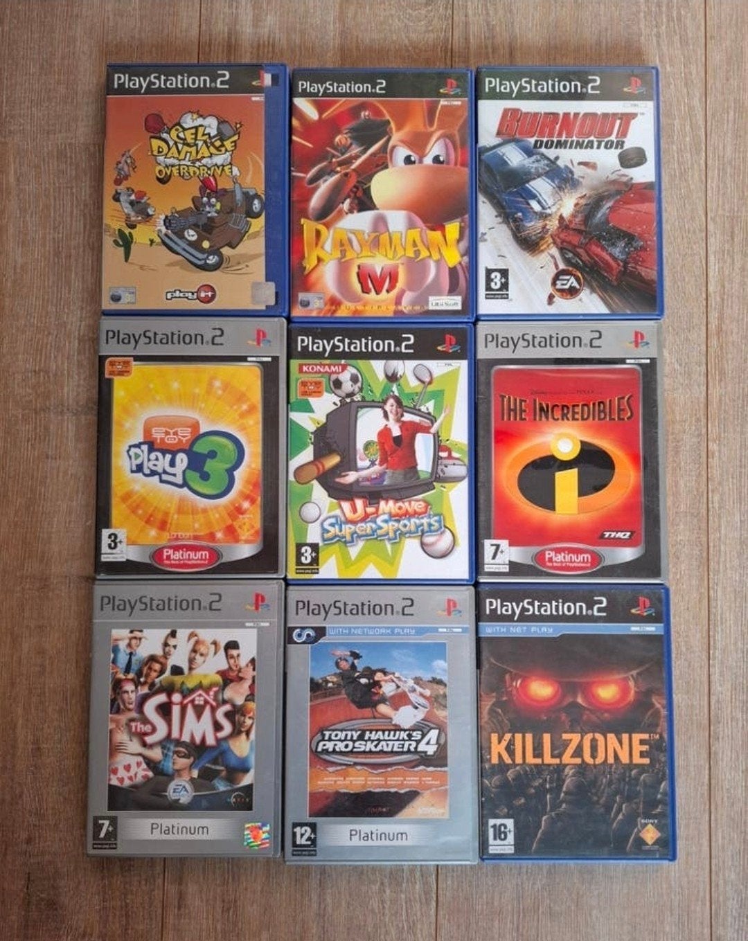 Diverse "Playstation 2" spellen/games. 9 Stuks!, 1 speler, Ophalen of Verzenden, Zo goed als nieuw, Vanaf 3 jaar