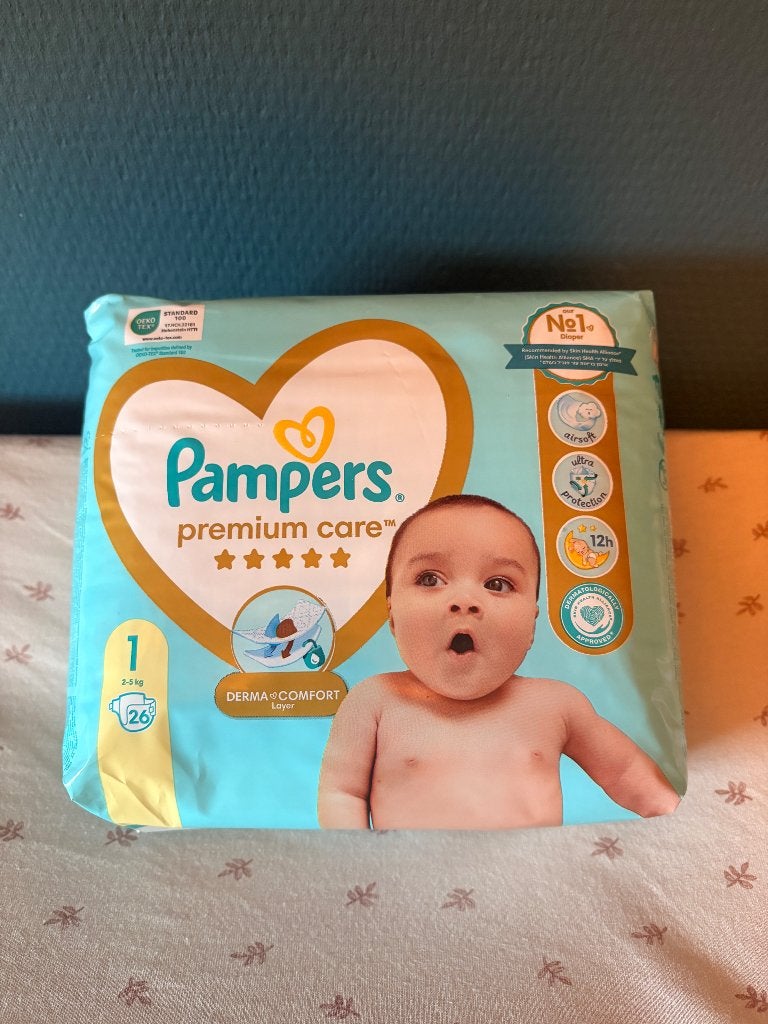 Luiers Pampers Premium Protection/Premium Care maat 1, Ophalen, Nieuw
