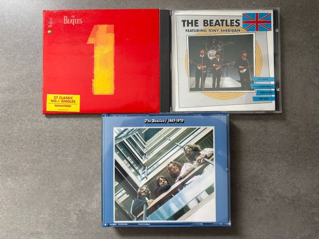 The Beatles 3x cd- 1967-1970, Free As A Bird & Tony Sheridan, Ophalen of Verzenden, Zo goed als nieuw, Rock