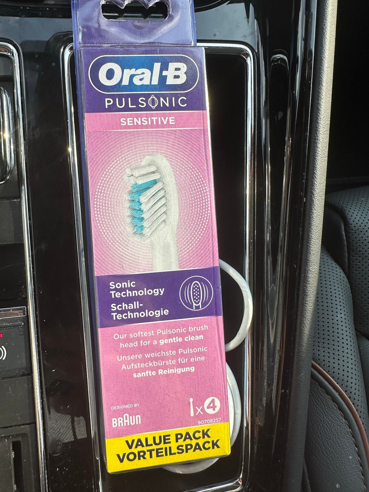 Oral-B Pulsonic Sensitive Opzetborstels - 4 Stuks, Ophalen of Verzenden, Nieuw, Mondverzorging
