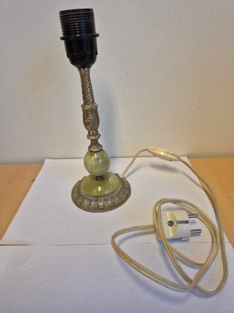 Schemerlamp standaard Vintage, Huis en Inrichting, Lampen | Tafellampen, Overige merken, 25 cm, Ophalen of Verzenden, Zo goed als nieuw
