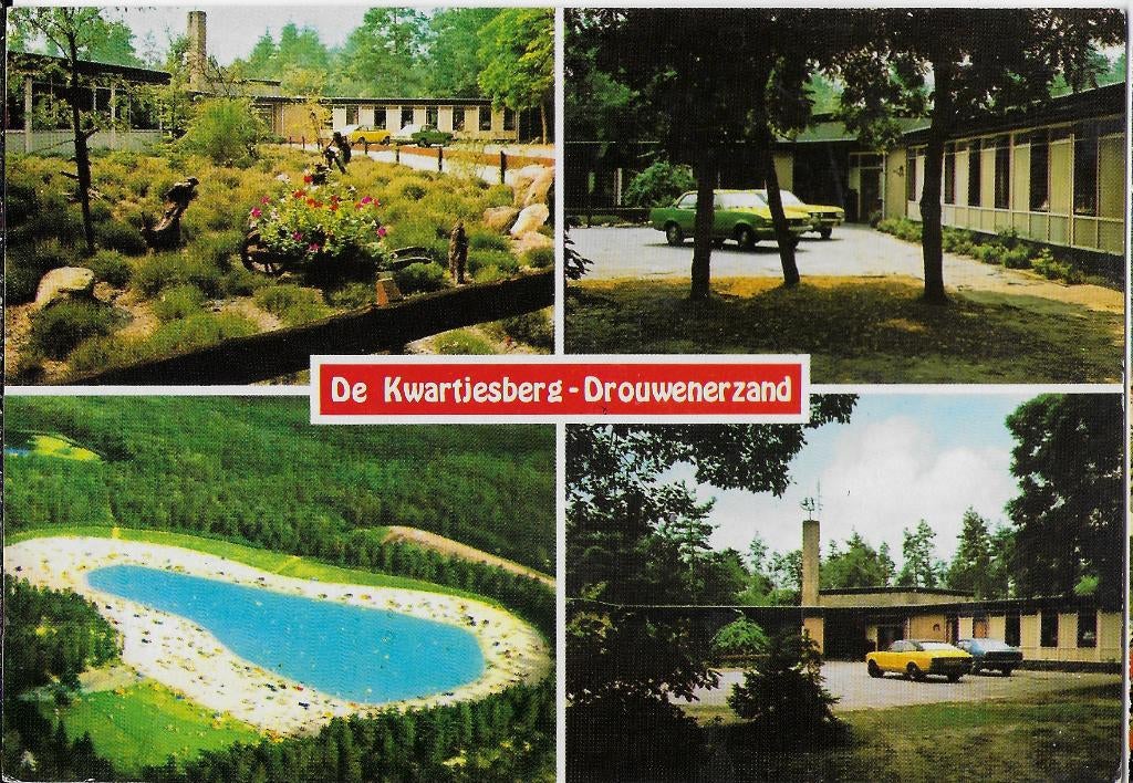 Drouwen Vakantiecentrum de Kwartjesberg Ansichtkaart 1135, Ophalen of Verzenden, 1980 tot heden, Gelopen, Noord-Brabant