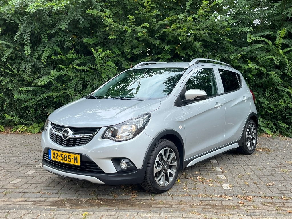 Opel Karl Rocks Online Edition | RIJKLAARPRIJS | Carplay |, Auto's, Voorwielaandrijving, 839 kg, Stof, Origineel Nederlands