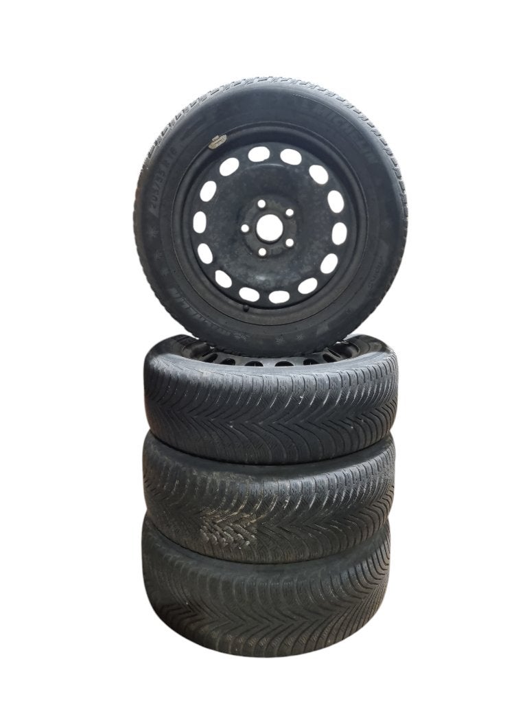 Winterbanden 205/55 R16, Ophalen, Gebruikt, 16 inch, Banden en Velgen