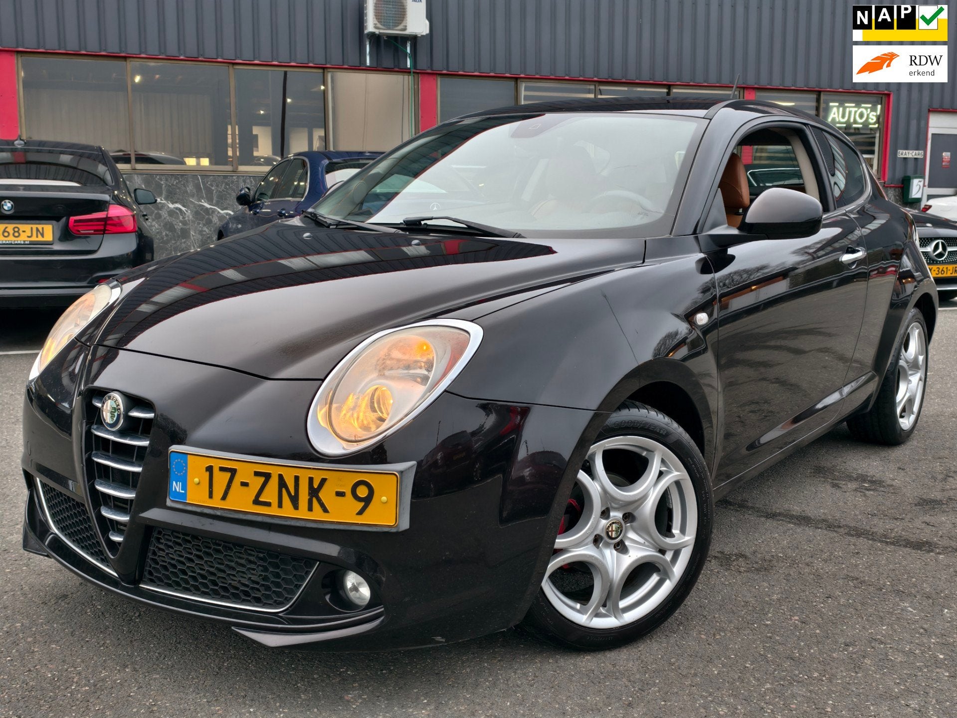 Alfa Romeo MiTo 0.9 TwinAir Distinctive / NAP / LEER / NETTE, Auto's, Alfa Romeo, Voorwielaandrijving, Euro 5, 86 pk, Gebruikt