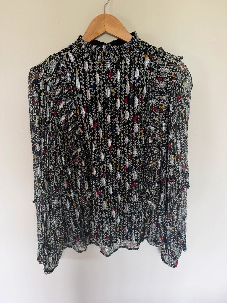 Fabienne Chapot blouse, Maat 38/40 (M), Fabienne Chapot, Gedragen, Meerkleurig
