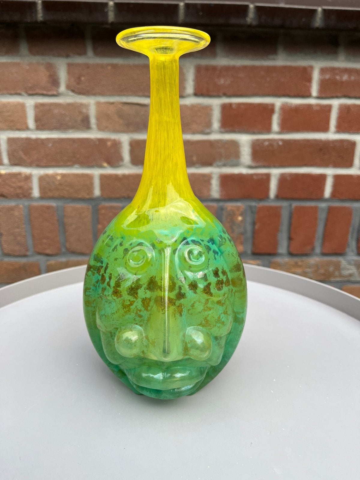Glasobject, Kjell Engman, Kosta Boda., Ophalen of Verzenden, Meerkleurig, Glas