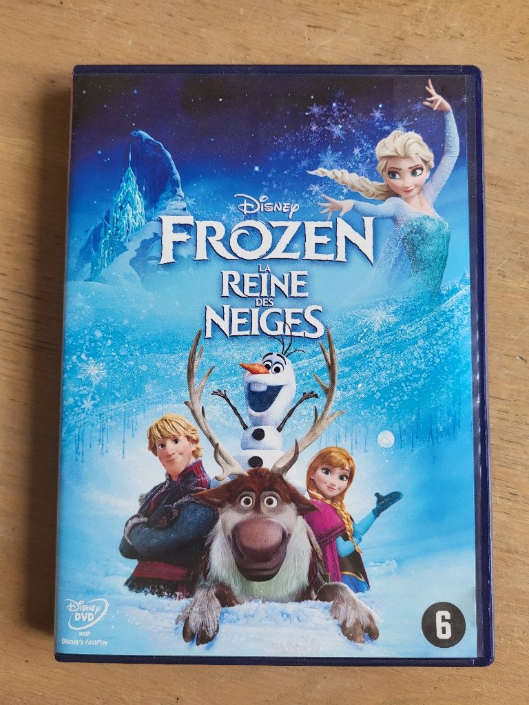 DVD Frozen Disney, Alle leeftijden, Ophalen of Verzenden, Zo goed als nieuw