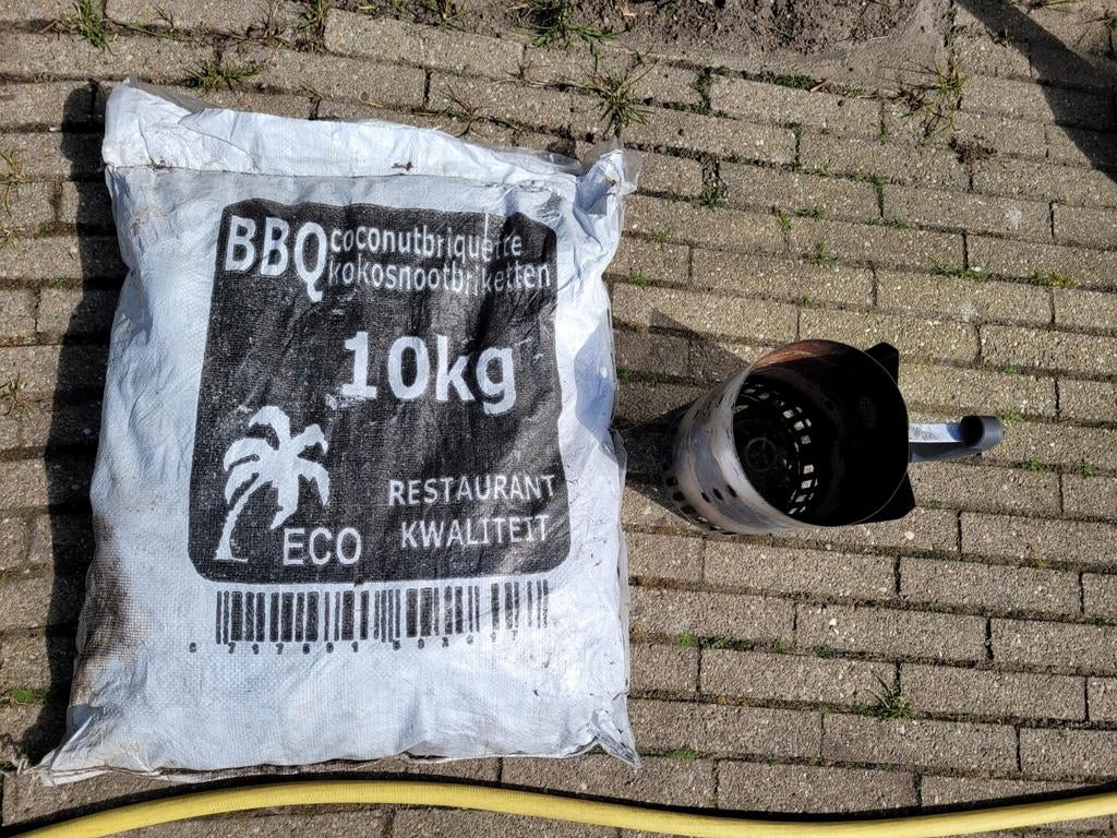 Weber kleine BBQ Starter met briketten, Tuin en Terras, Barbecue-accessoires, Ophalen, Gebruikt, Weber