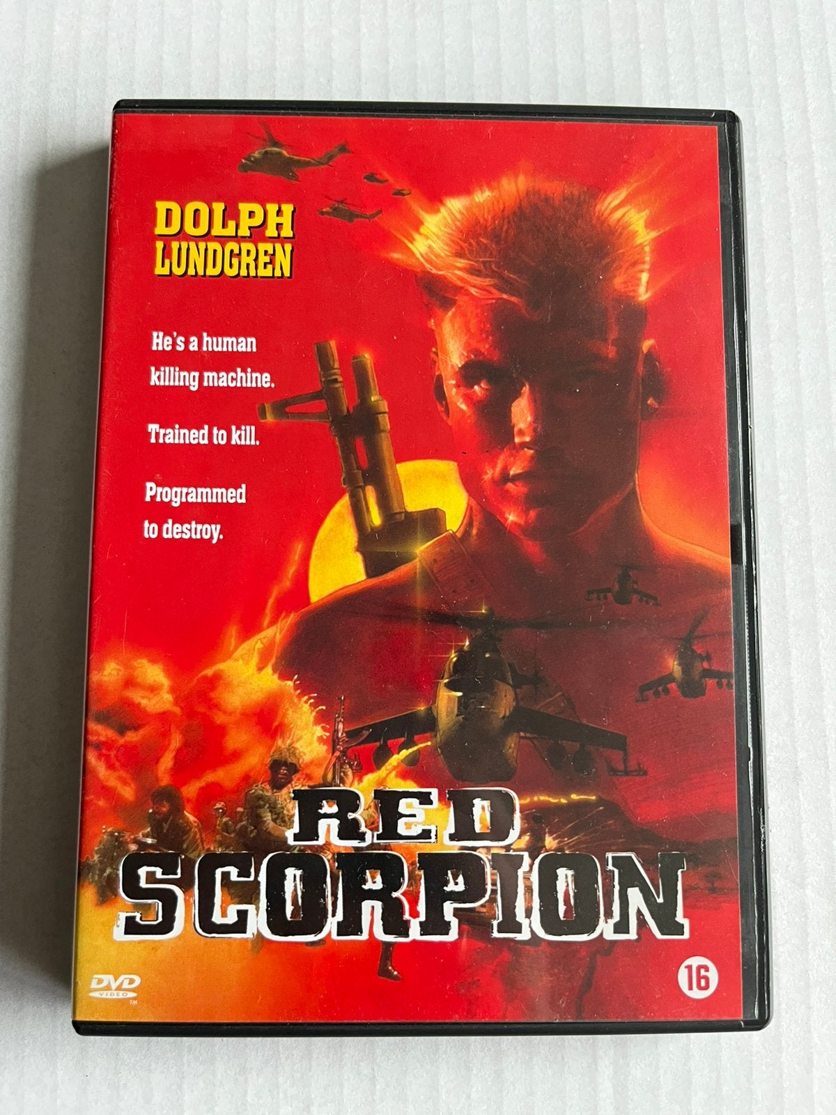 Red Scorpion DVD - Dolph Lundgren, Vanaf 16 jaar, Ophalen of Verzenden, Gebruikt, Actie