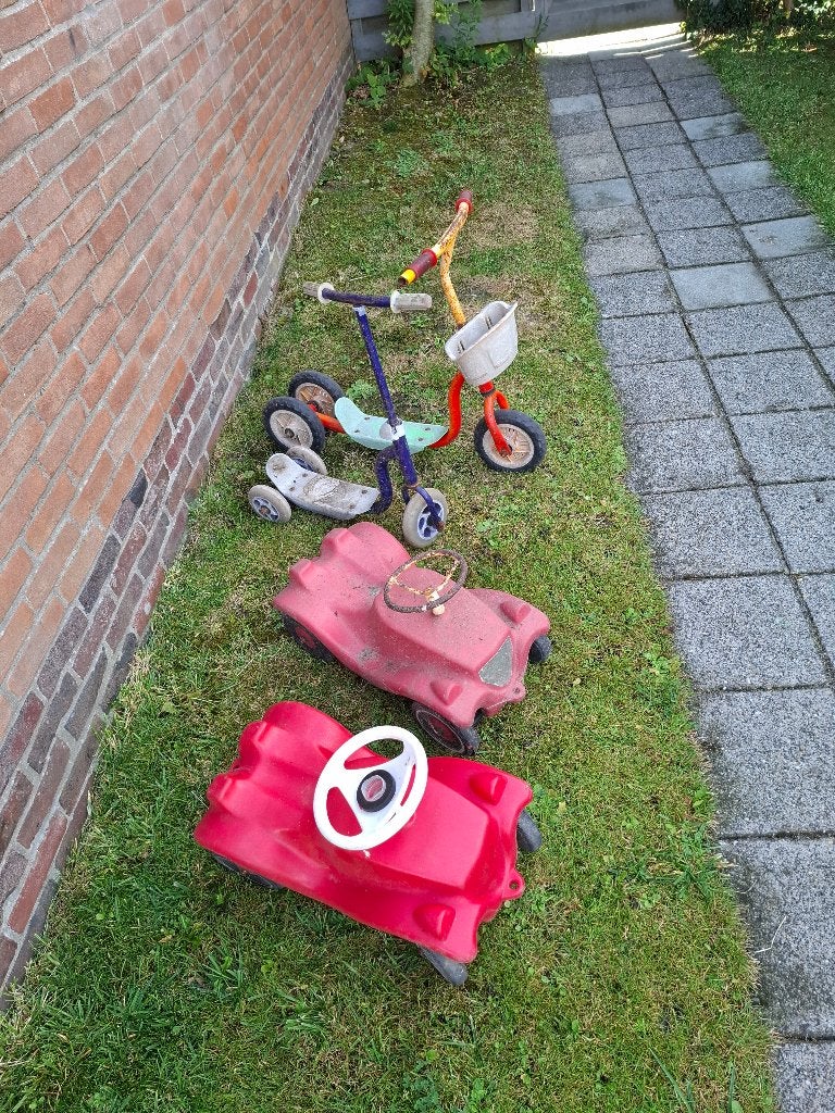 GRATIS 2x auto 2x step, Kinderen en Baby's, Ophalen, Gebruikt, Overige typen