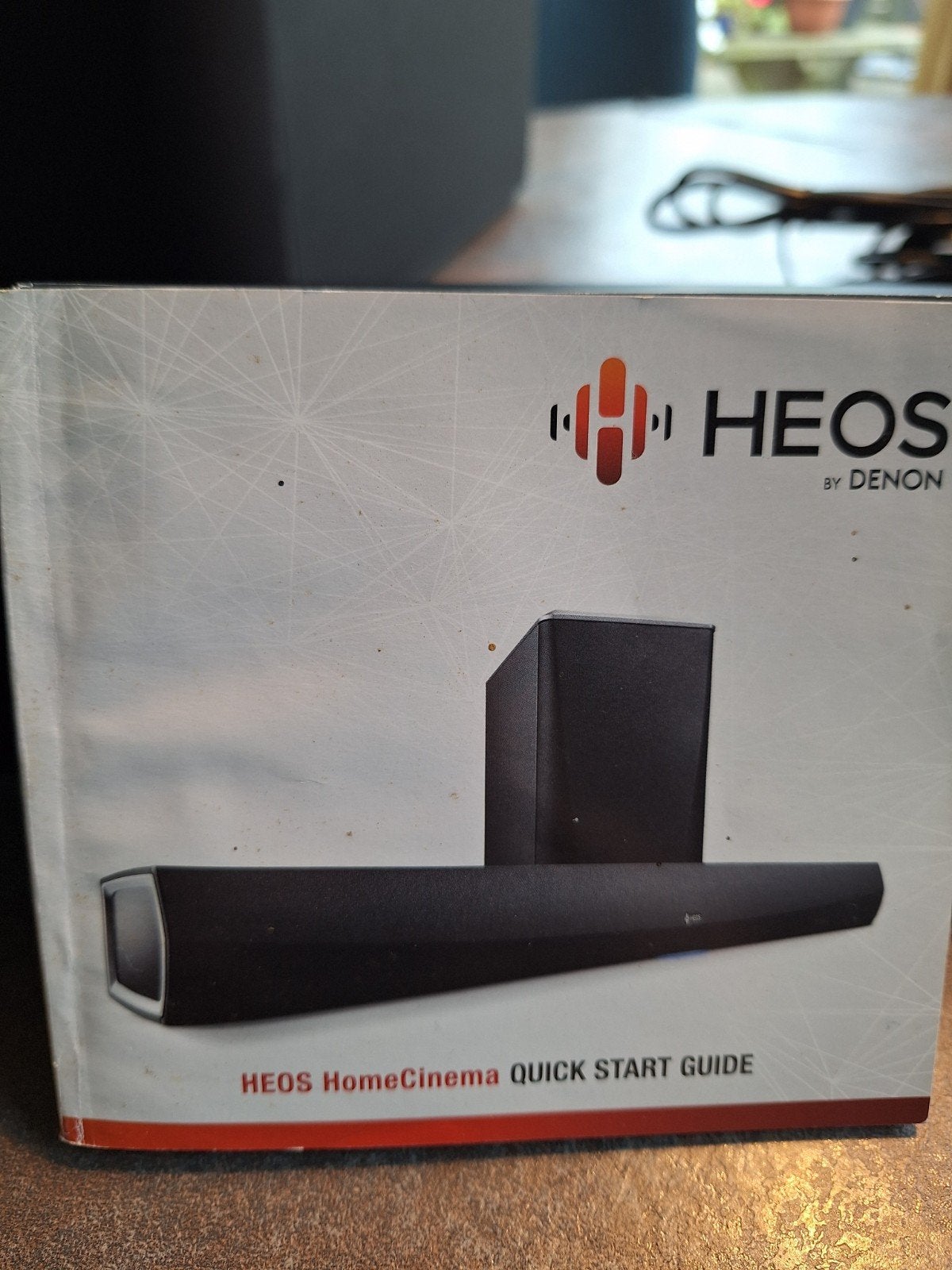 Denon Heos DHTS 316 BKE 2 soundbar voor TV plus draadlozecon, Ophalen, Bluetooth, Gebruikt