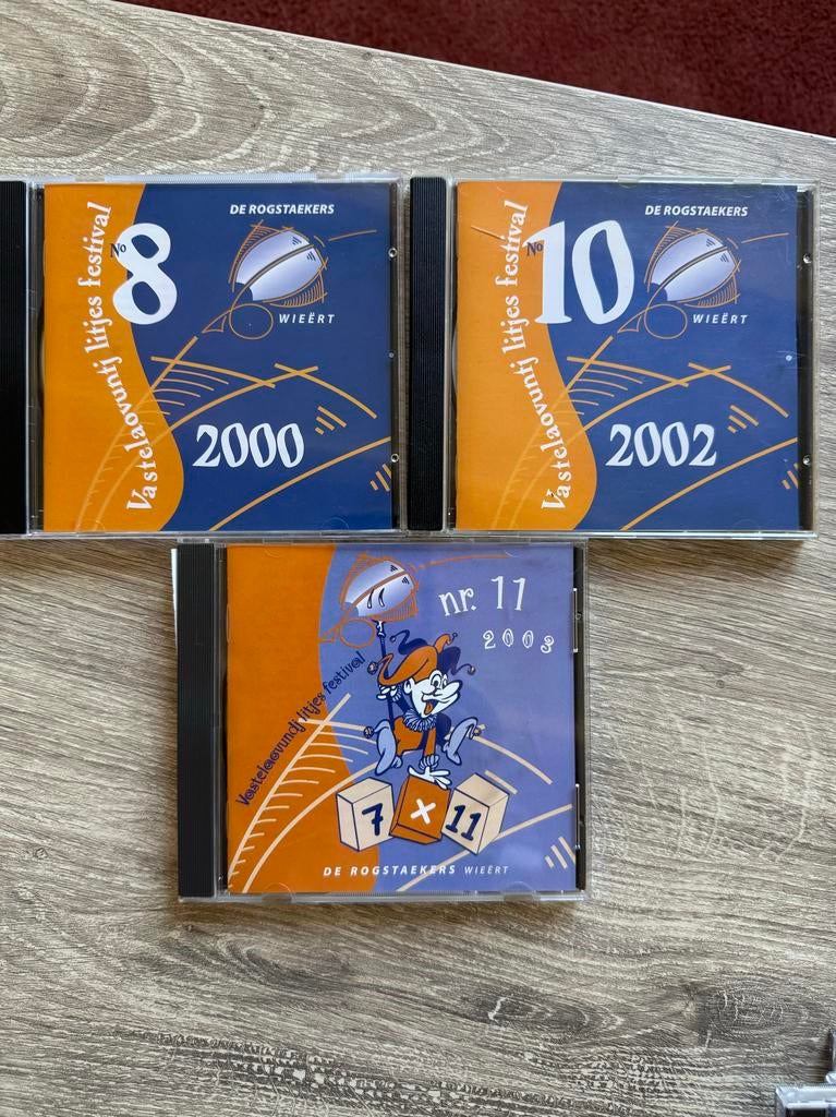 Vastelaovuntj Litjes Festival 3 CD's - De Rogstaekers Weert, Ophalen of Verzenden, Zo goed als nieuw