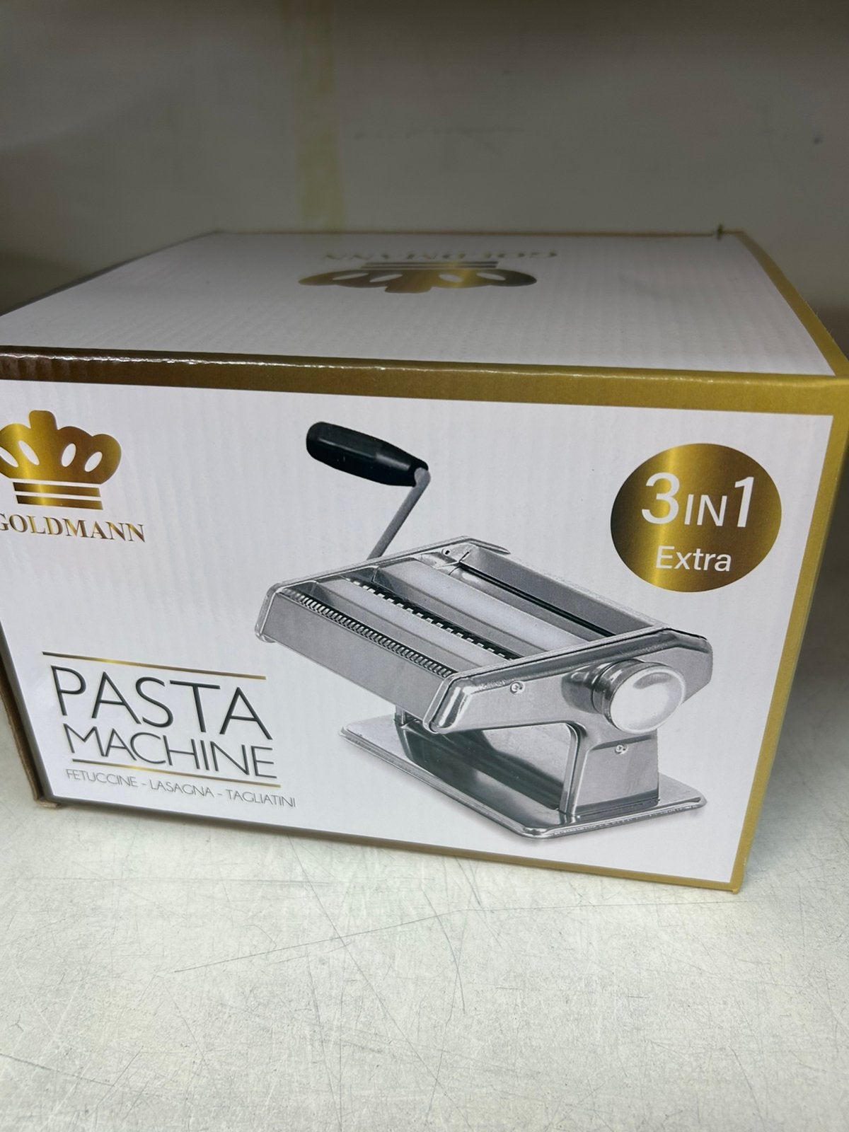 Pasta machine, 4 liter of meer, Ophalen of Verzenden, Nieuw, 3 snelheden of meer