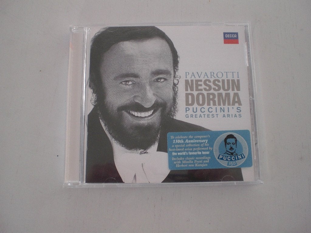CD Luciano Pavarotti - Nessun Dorma-Puccini's Greatest Arias, Verzenden, Zo goed als nieuw, Opera of Operette