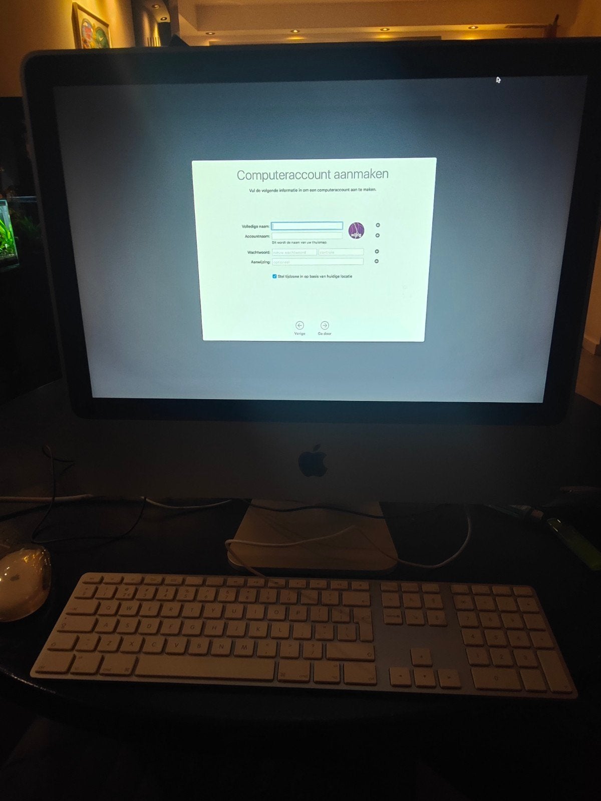 Apple iMac 20" Compleet met origineel Apple toetsenbord en A, Computers en Software, Apple Desktops, Ophalen, IMac, 2 tot 3 Ghz