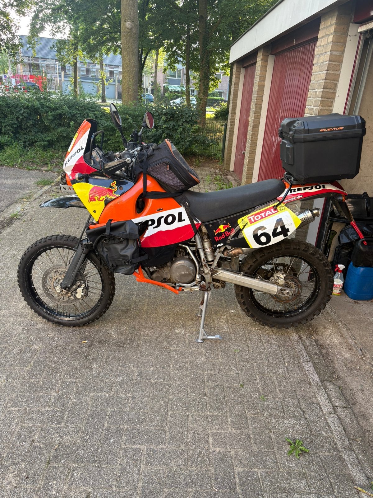 KTM Adventure R 640 2004 | Koprevisie | Incl accessoires, Motoren, Motoren | KTM, Sportuitlaat, Motorrijbewijs A, Gebruikt, Particulier