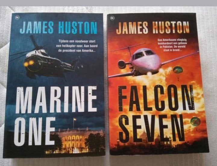 James Huston thrillers., Ophalen of Verzenden, Zo goed als nieuw, James Huston