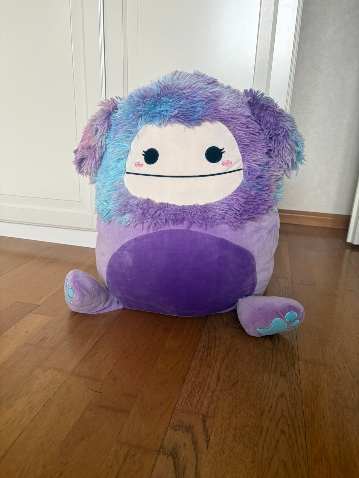 Squishmallows Eden bigfoot 50cm, Overige karakters, Overige typen, Nieuw, Met label
