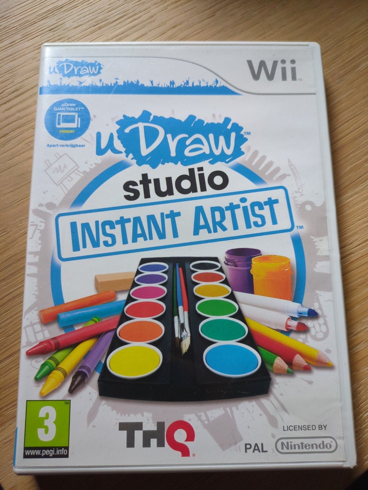 uDraw Studio Instant Artist Wii - Teken en speel!, Spelcomputers en Games, Games | Nintendo Wii, Ophalen of Verzenden