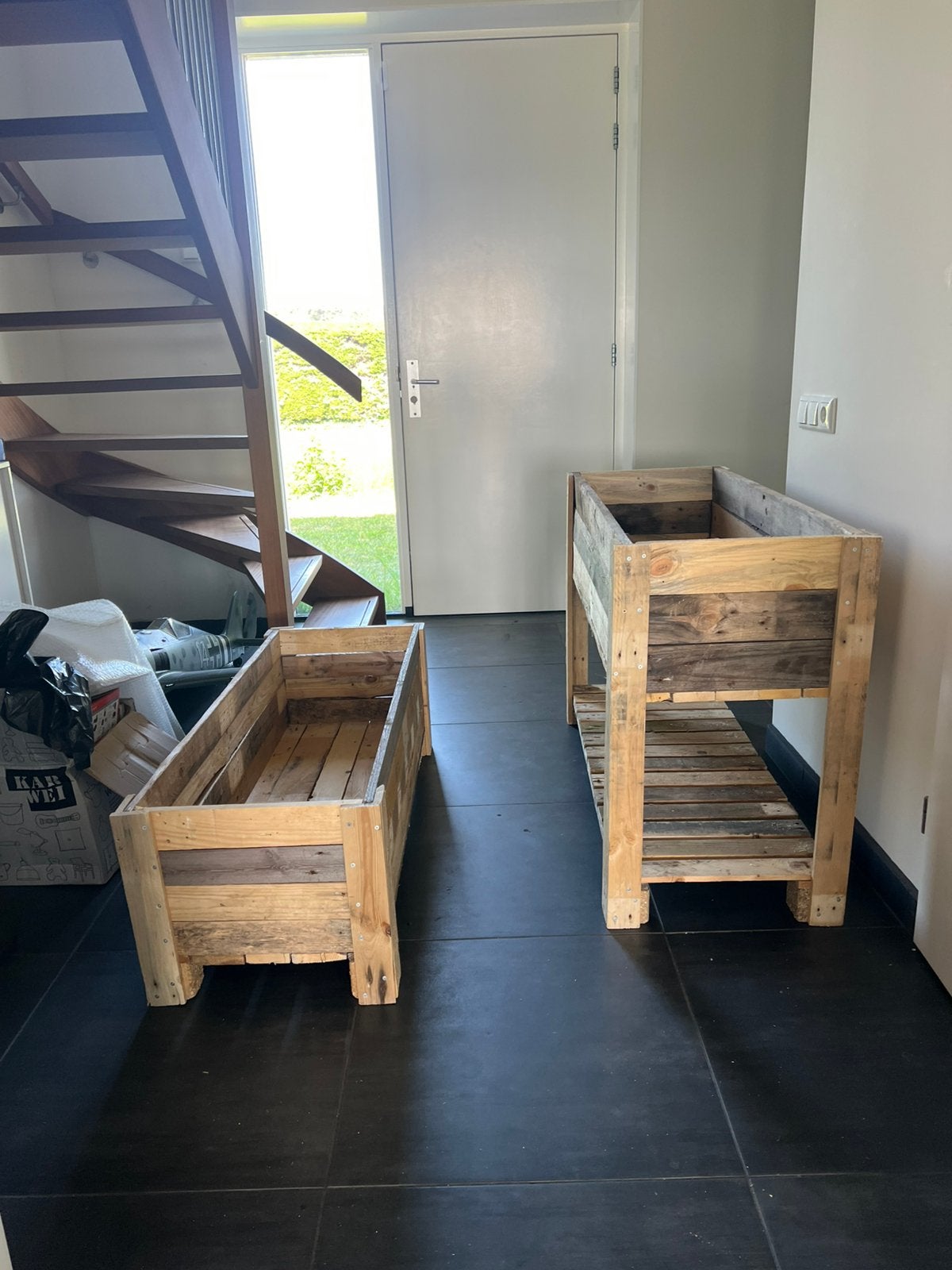 Moestuinbakken, Ophalen, 100 cm of meer, Nieuw, Balkon