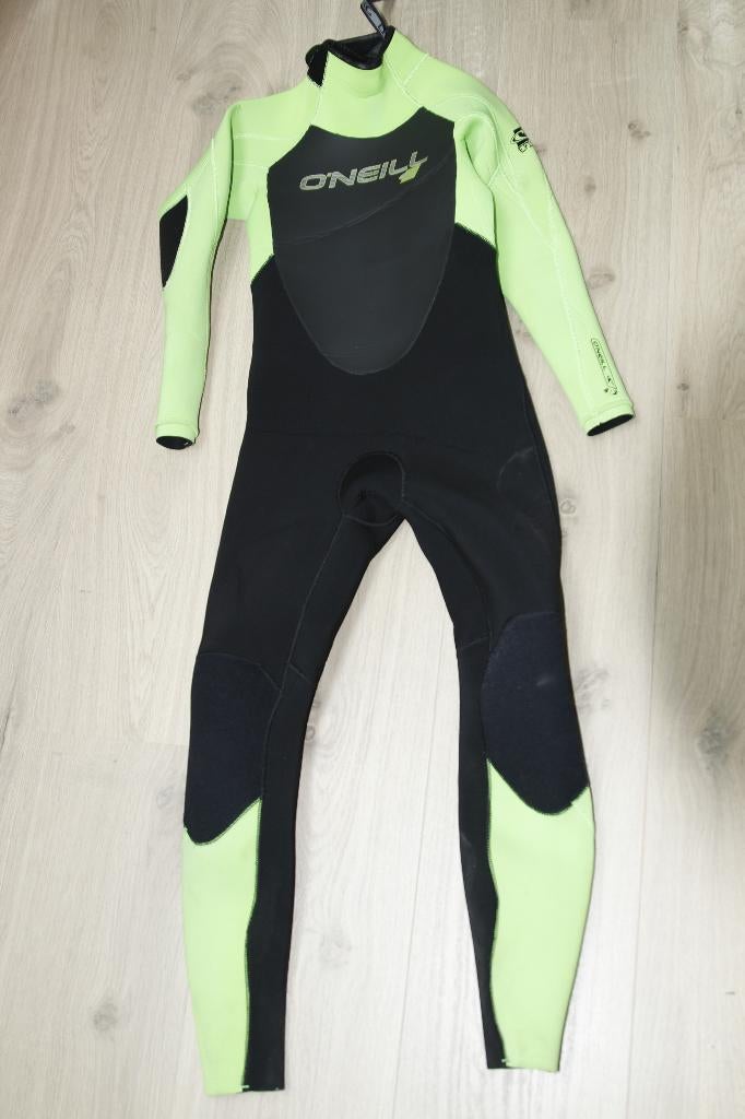Wetsuit Oneill kids maat 10 4/3 zwart geel, Wetsuit, Kind, Ophalen of Verzenden, Oneill
